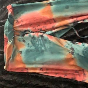 Tye die pants